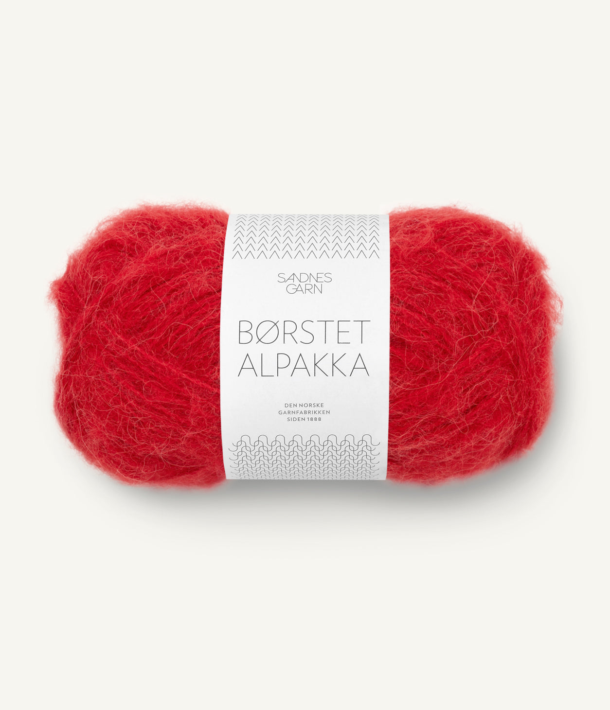 Borstet Alpakka 4227 Equestrian Red