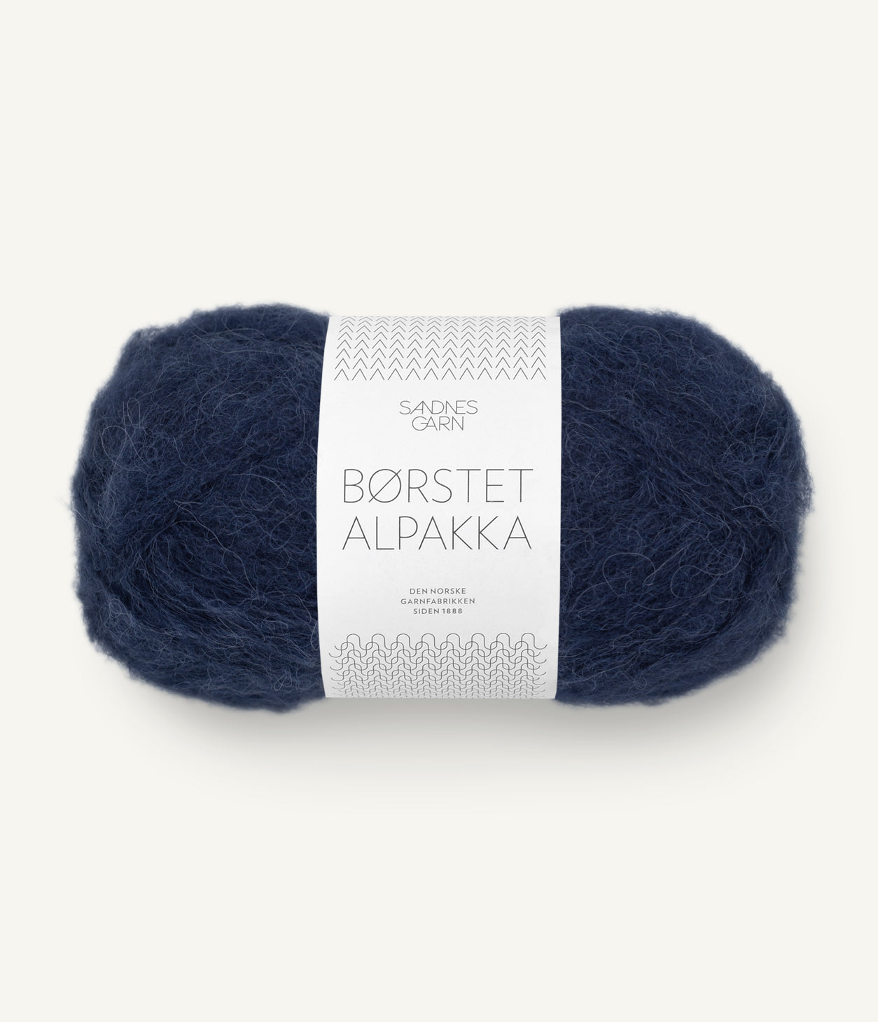Borstet Alpakka 5575 Marine