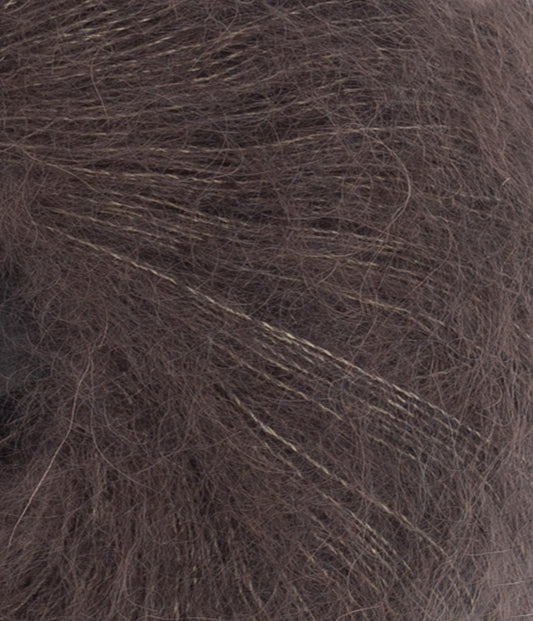Tynn Silk Mohair 3880 Mork sjokolade