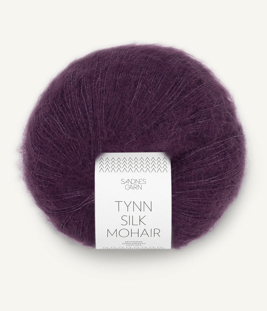 Tynn Silk Mohair 4672 Brombeere