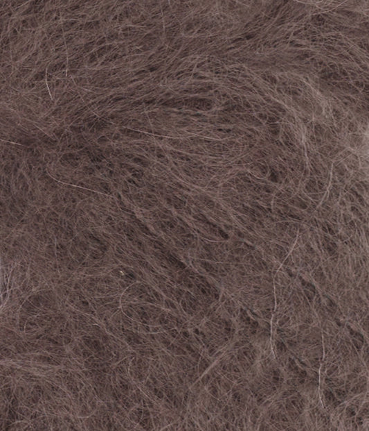 Ballerina Chunky Mohair 3880 Mork sjokolade