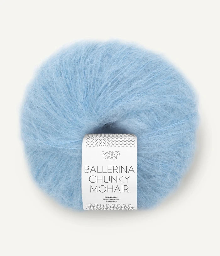 Sandnes Garn Ballerina Chunky Mohair 6012 Hellblau