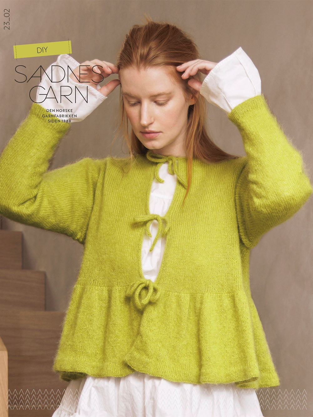 Heft 2302 DIY Damen Sandnes Garn