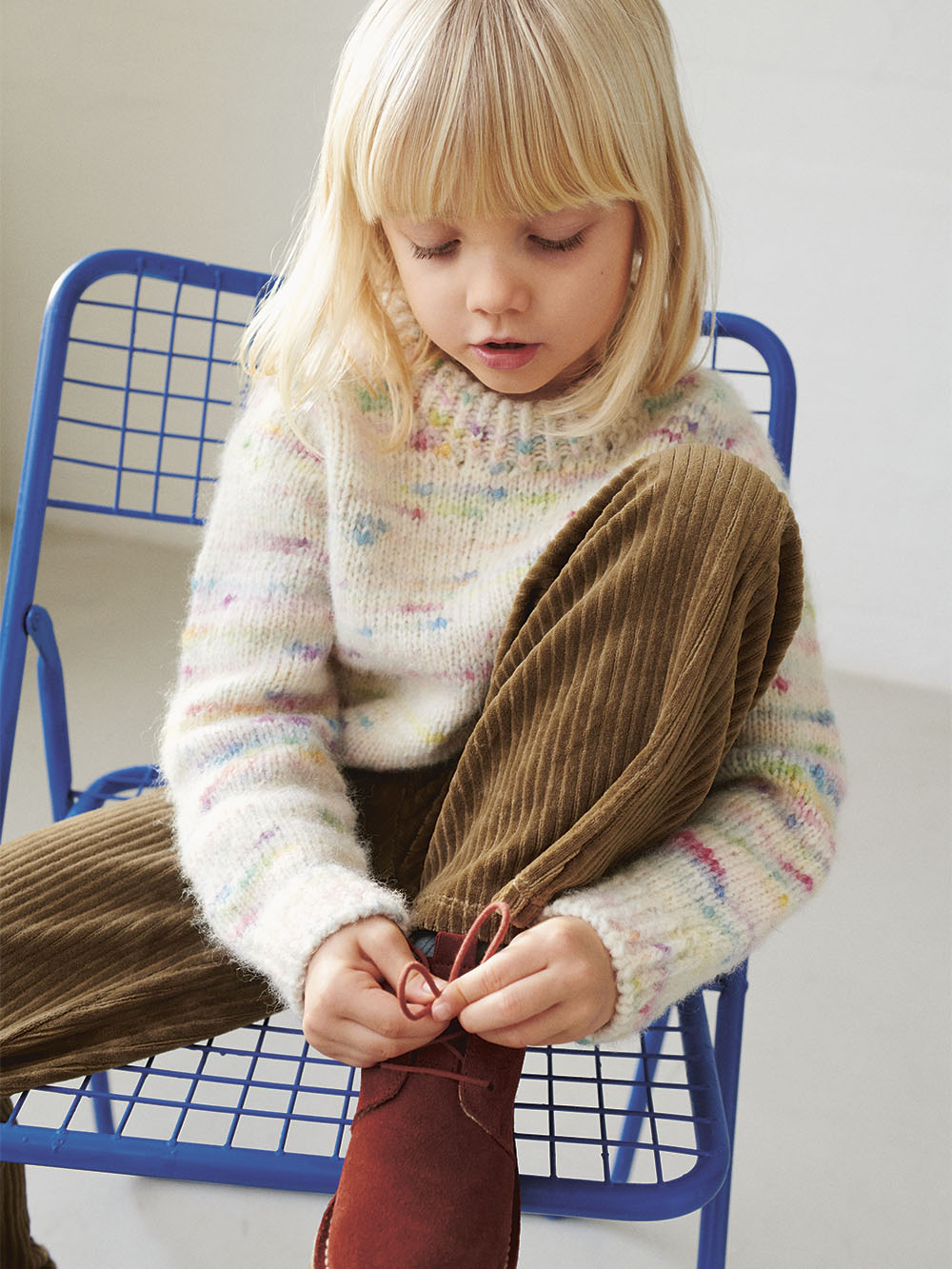 Strickset DEBUTANT SWEATER JUNIOR von Sandnes Garn • Einzelanleitung + Garnpaket