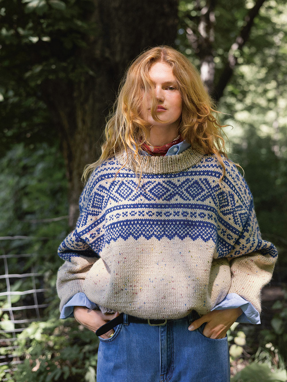 MARIUS NORWEGERPULLOVER DAMEN Einzelanleitung + Garnpaket • Sandnes Garn