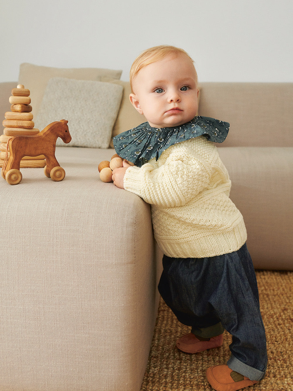 Einzelanleitung 2413_01 Guernsey Sweater Baby