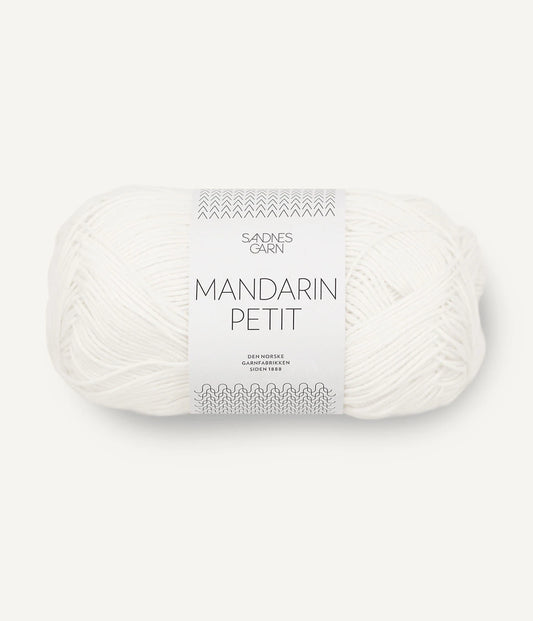 Mandarin Petit 1002 Weiß / Hvit