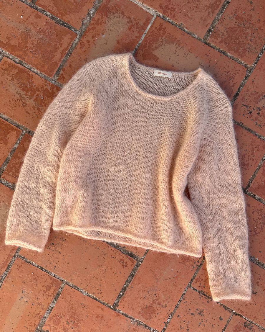 PetiteKnit KUMULUS BLUSE O-NECK • Einzelanleitung