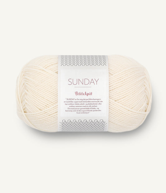 Sandnes Garn Sunday PetiteKnit  1012 Cream
