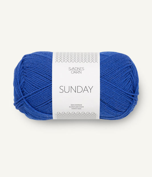 Sunday 5845 Dazzling blue