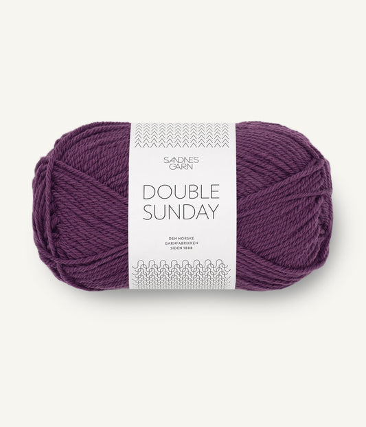 Sandnes Garn Double Sunday 4672 Brombeersaft