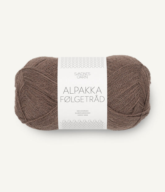 Alpakka Følgetråd 3161 Eikenott