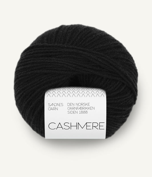 Sandnes Garn CASHMERE 1099 Black