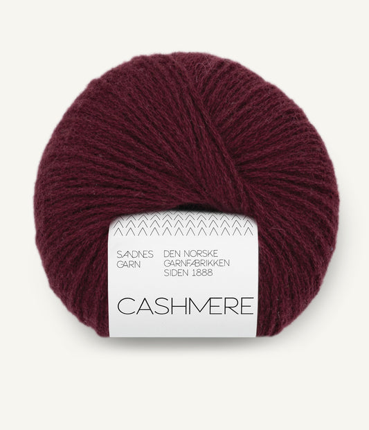 Sandnes Garn CASHMERE 4372 Burgundy