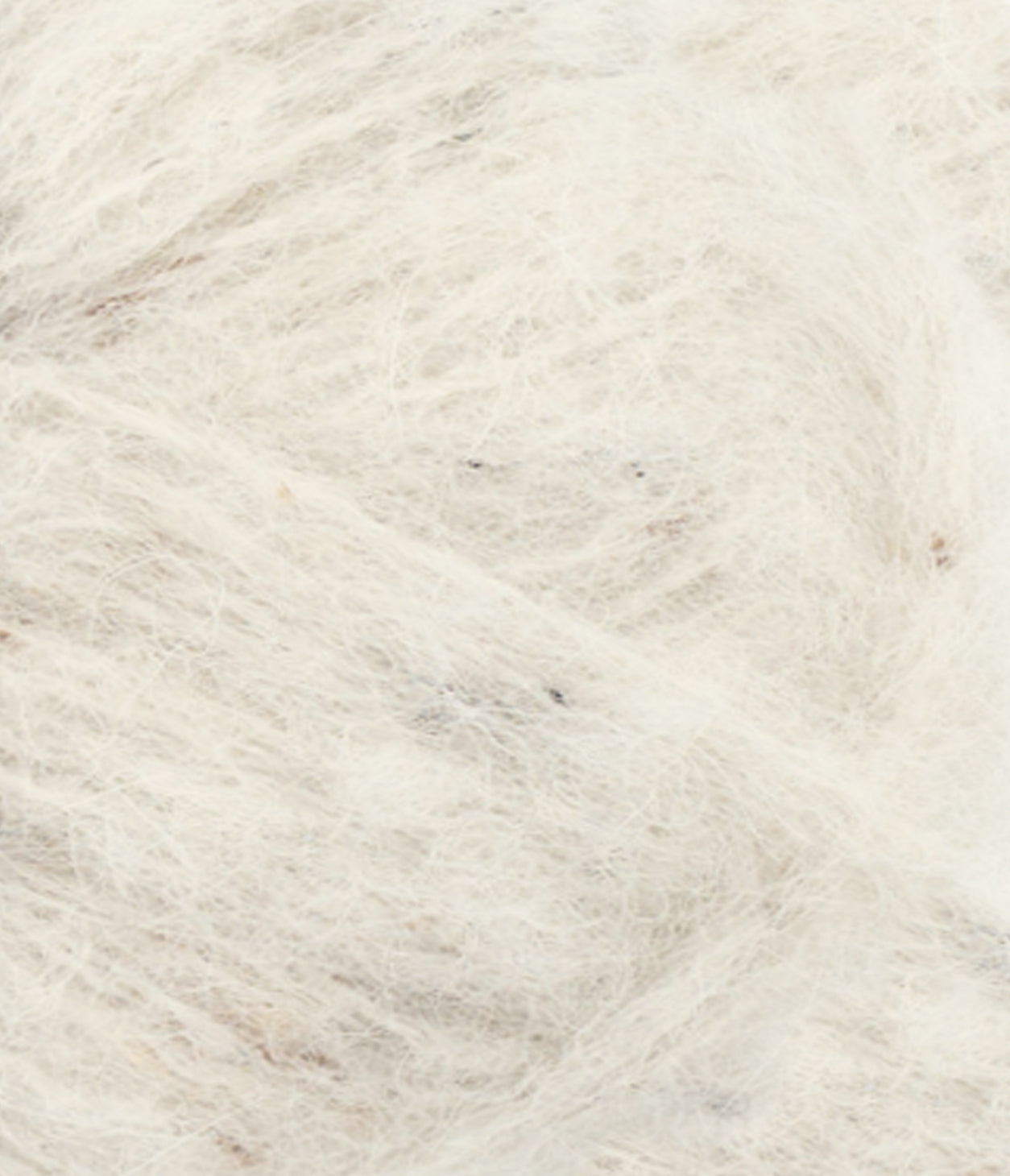 Borstet Alpakka 2523 Natur Tweed