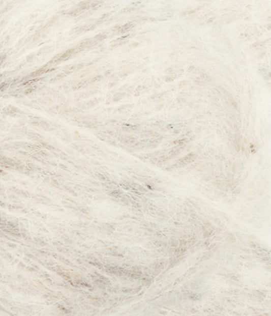 Borstet Alpakka 2523 Natur Tweed