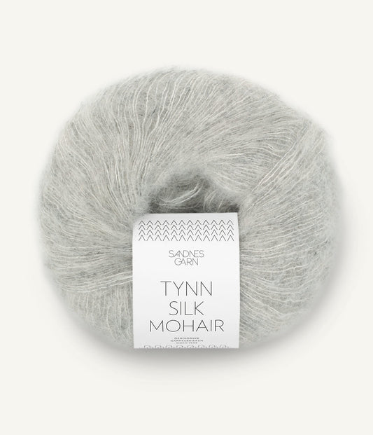 Tynn Silk Mohair 1022 Lys gramelert