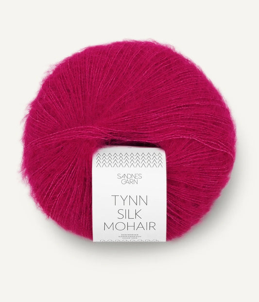 Tynn Silk Mohair 4600 Jazzy pink