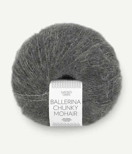 Ballerina Chunky Mohair 1053 gramelert