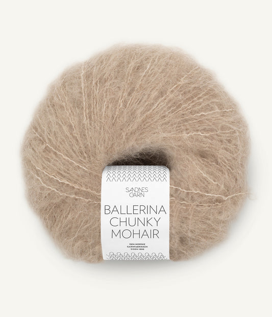 Sandnes Garn Ballerina Chunky Mohair 2650 Beige melange