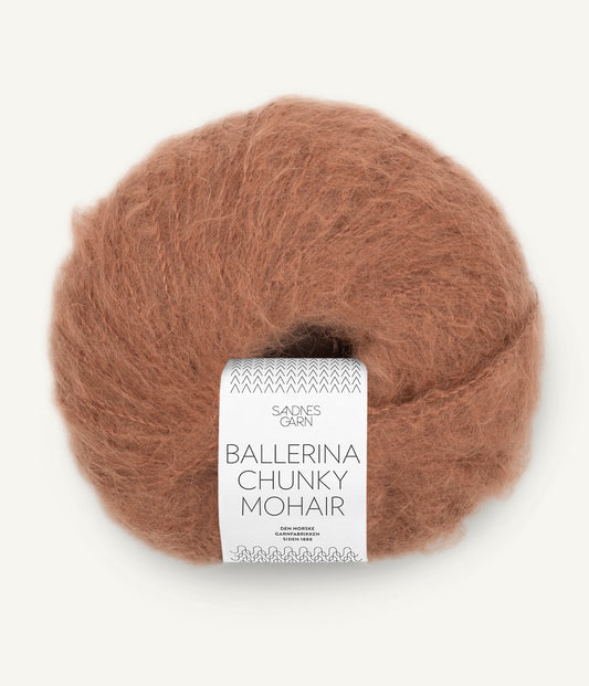 Sandnes Garn Ballerina Chunky Mohair 3342 Mocca mousse