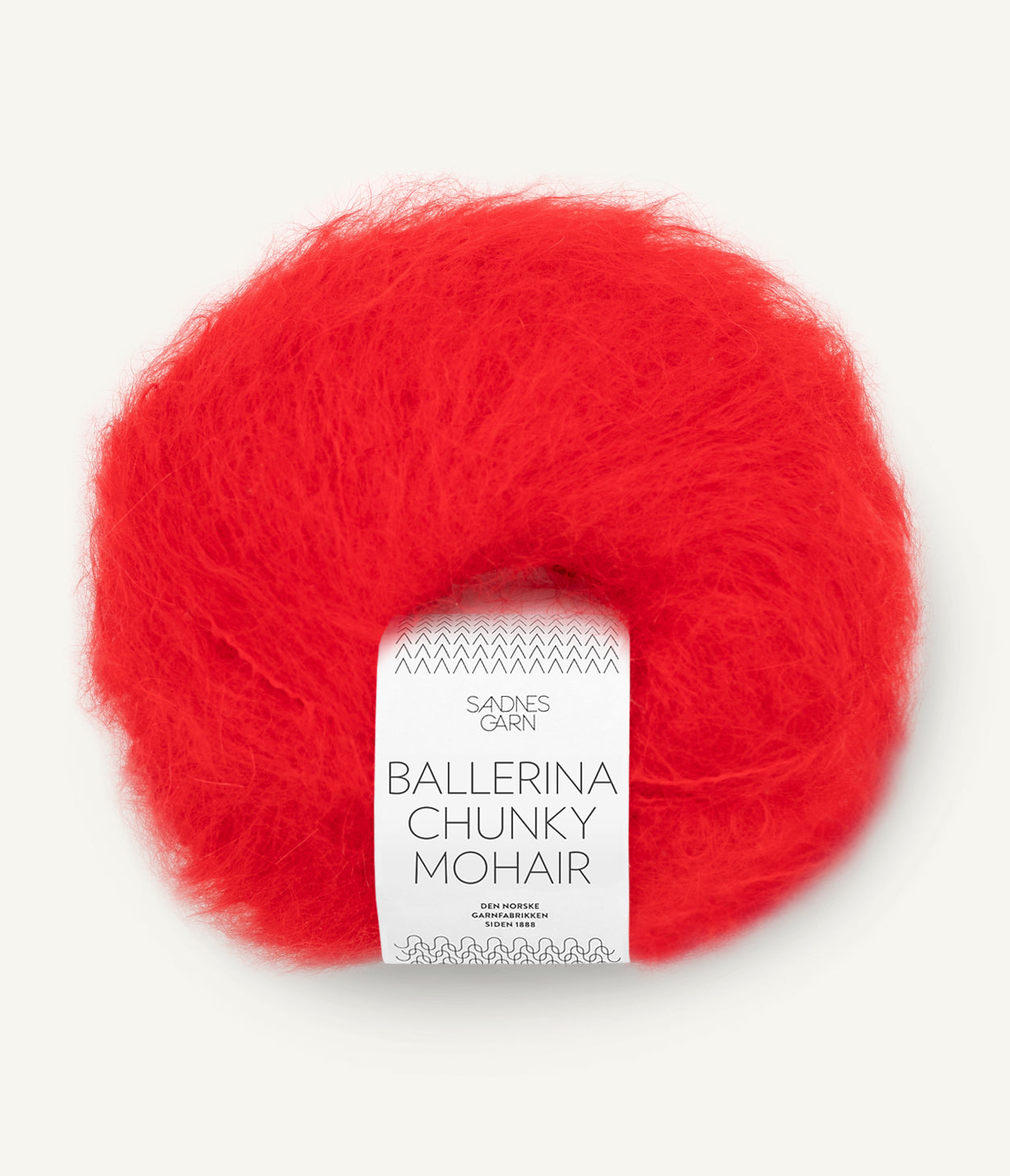 Sandnes Garn Ballerina Chunky Mohair 4018 Scarlet red