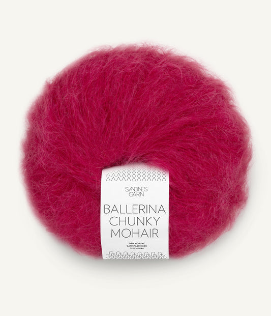 Sandnes Garn Ballerina Chunky Mohair 4255 Rumba red