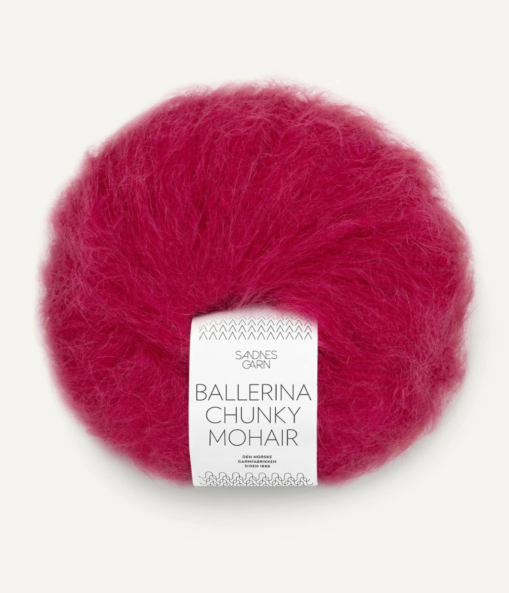 Ballerina Chunky Mohair 4255 Rumba red