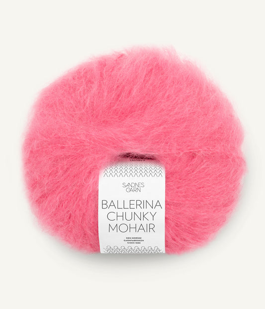 Sandnes Garn Ballerina Chunky Mohair 4315 Bubblegum pink