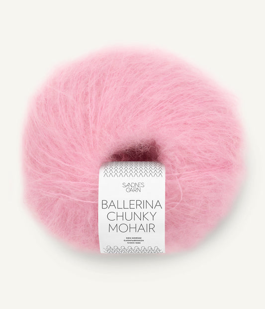 Sandnes Garn Ballerina Chunky Mohair 4813 rosa