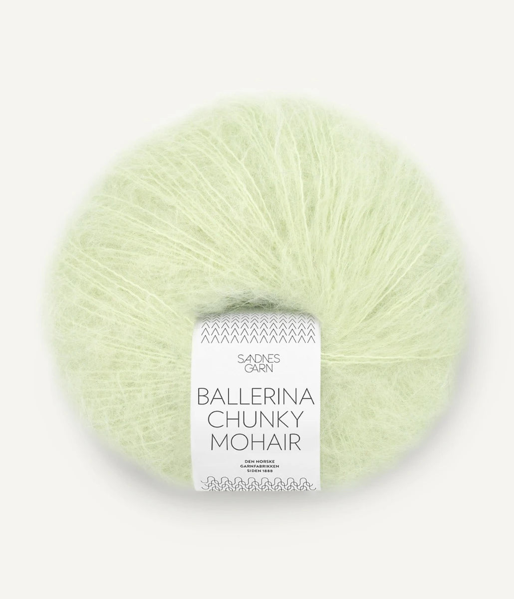Ballerina Chunky Mohair 9011 Tender green