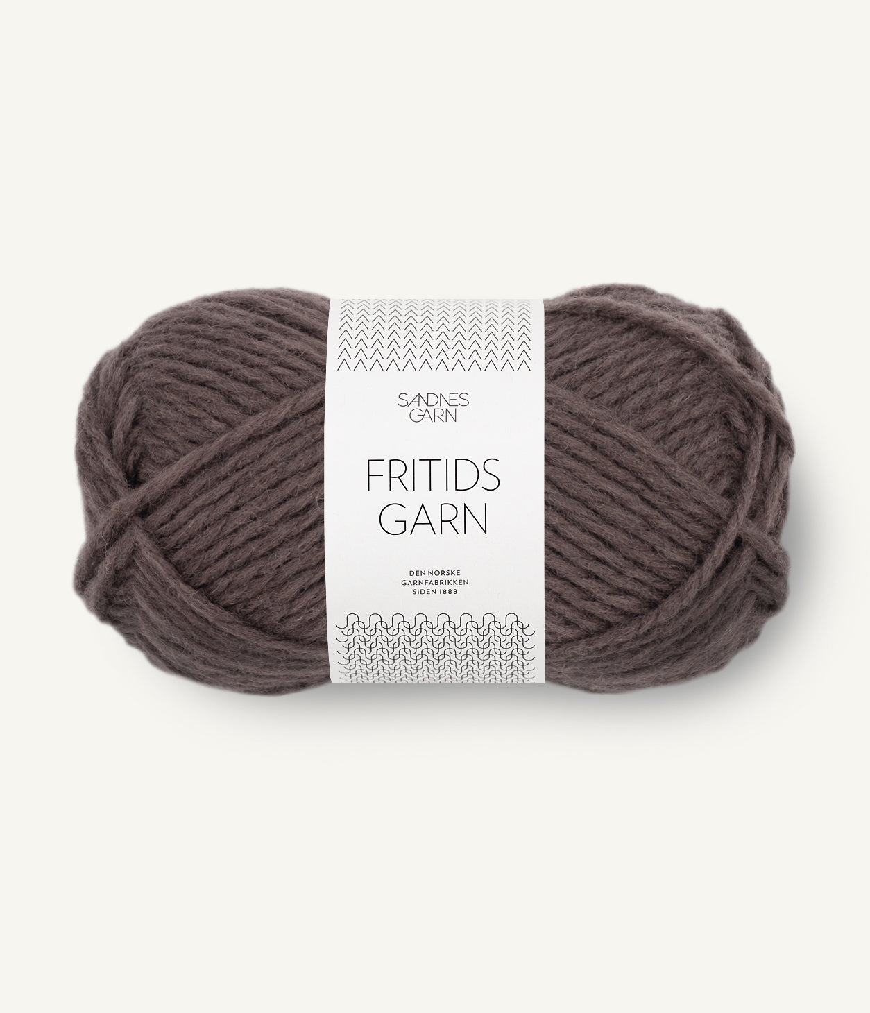 Fritidsgarn 3880 Mork sjokolade