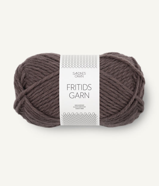 Fritidsgarn 3880 Mork sjokolade