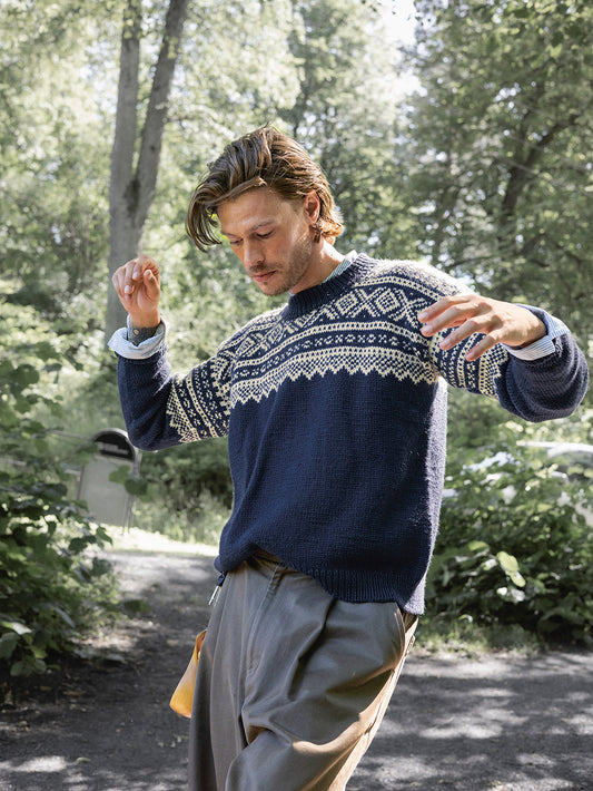 Einzelanleitung MARIUS HERRENPULLOVER