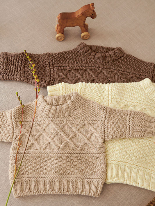 Einzelanleitung 2413_01 Guernsey Sweater Baby