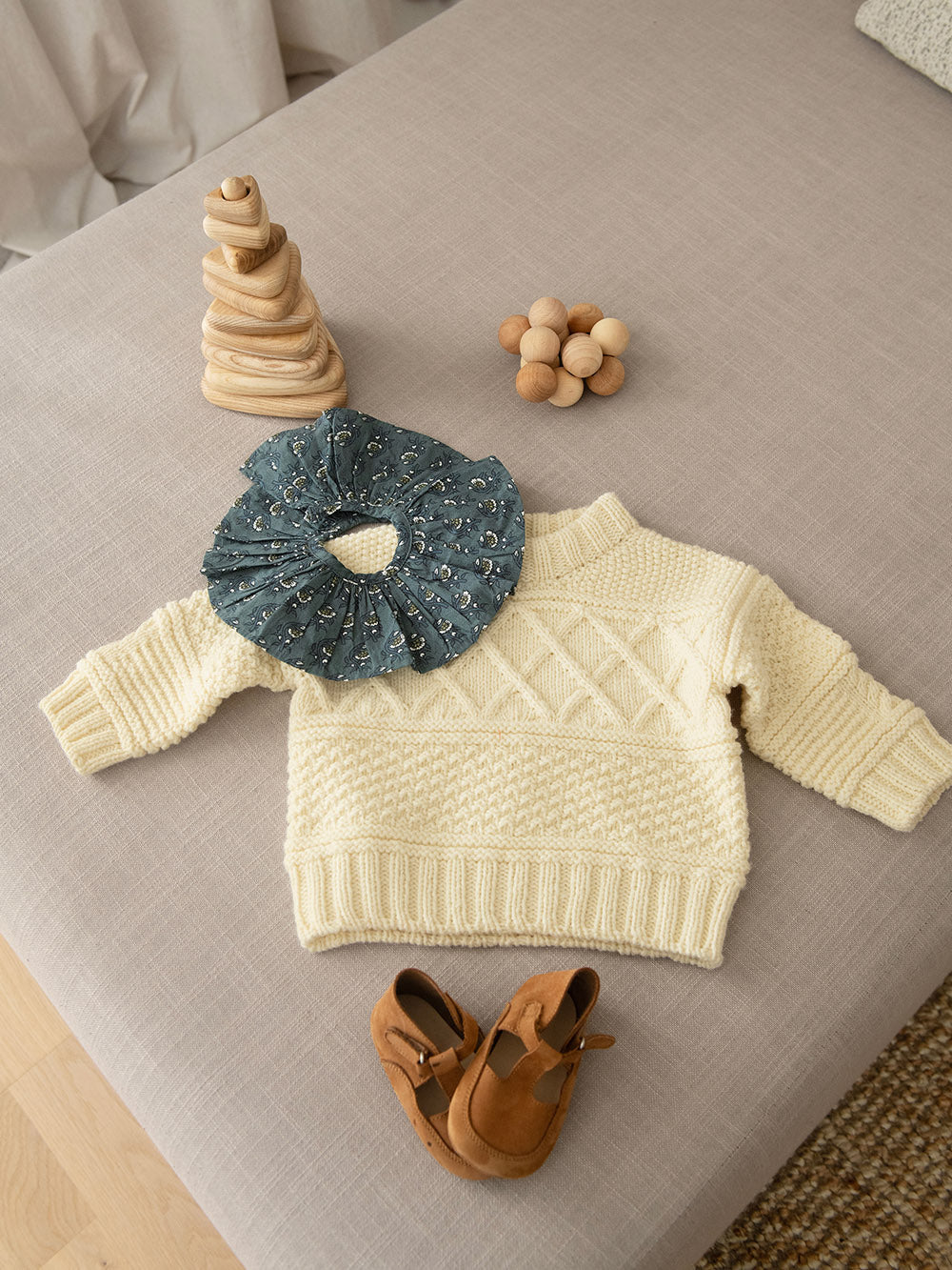 Einzelanleitung 2413_01 Guernsey Sweater Baby