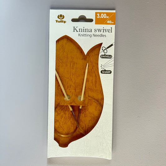 Tulip Rundstricknadel Knina swivel 40cm 3,50mm