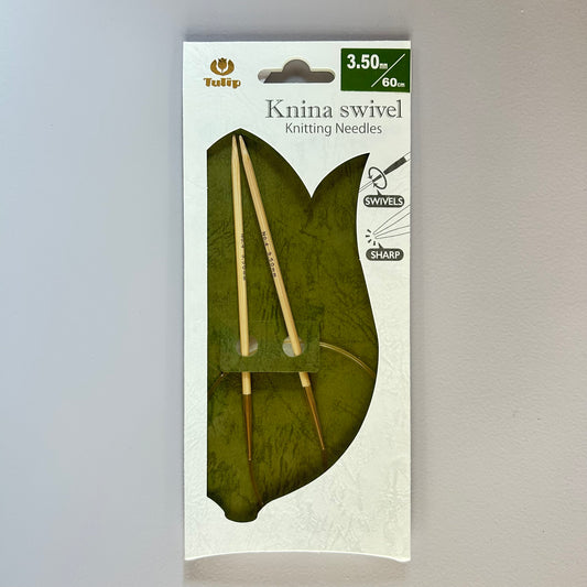 Tulip Rundstricknadel Knina swivel 60cm 3,50mm