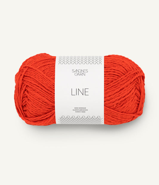 Sandnes Garn Line 3819 spicy orange