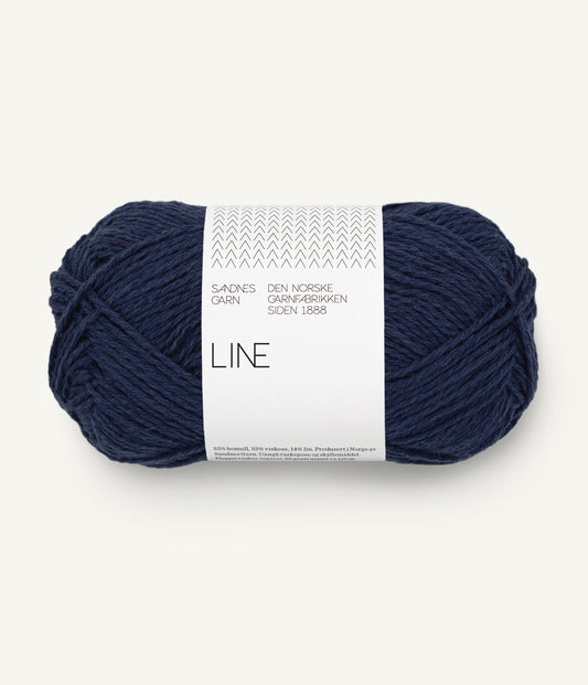 Sandnes Garn Line 6073 Seaside navy