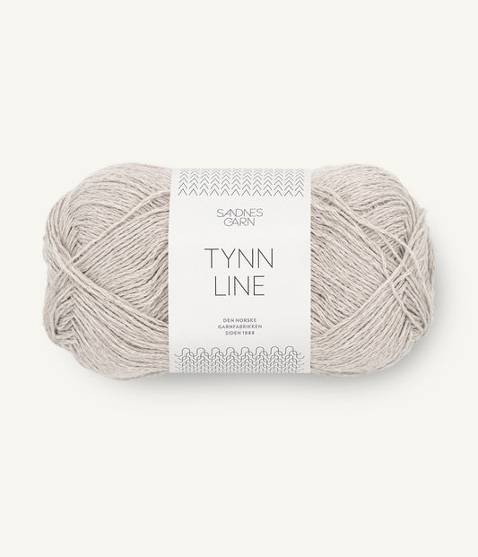Sandnes Garn Tynn line 3820 Pearl grey
