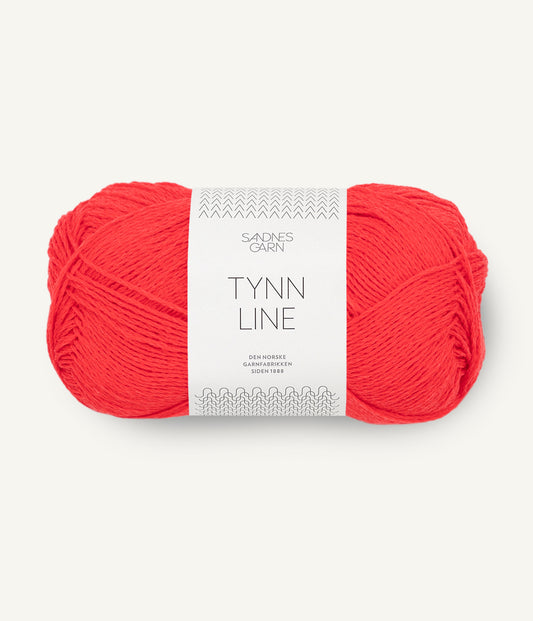 Sandnes Garn Tynn line 4108 flame scarlet