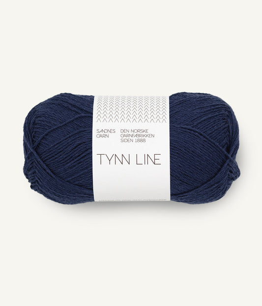 Sandnes Garn Tynn line 6073 Seaside navy