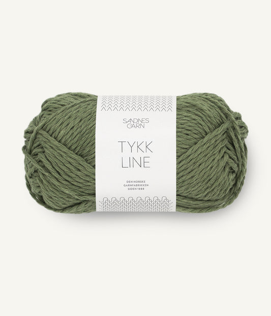 Tykk Line 9062 Olivengronn