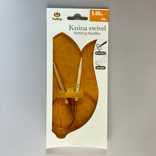 Tulip Rundstricknadel Knina swivel 40cm 4,50mm