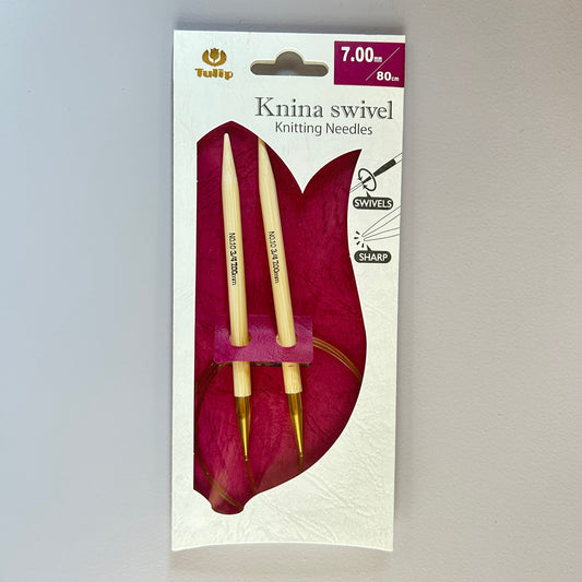 Tulip Rundstricknadel Knina swivel 80cm 7,00mm