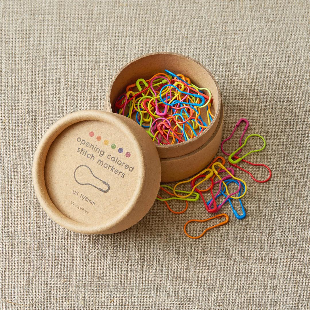 CocoKnits Opening Colorful Stitch Markers