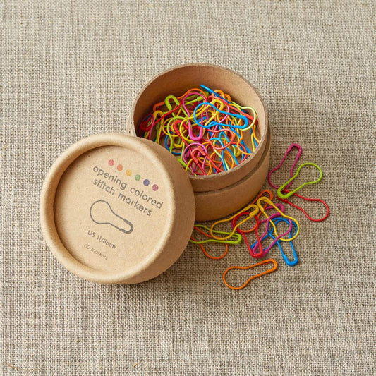 CocoKnits Opening Colorful Stitch Markers