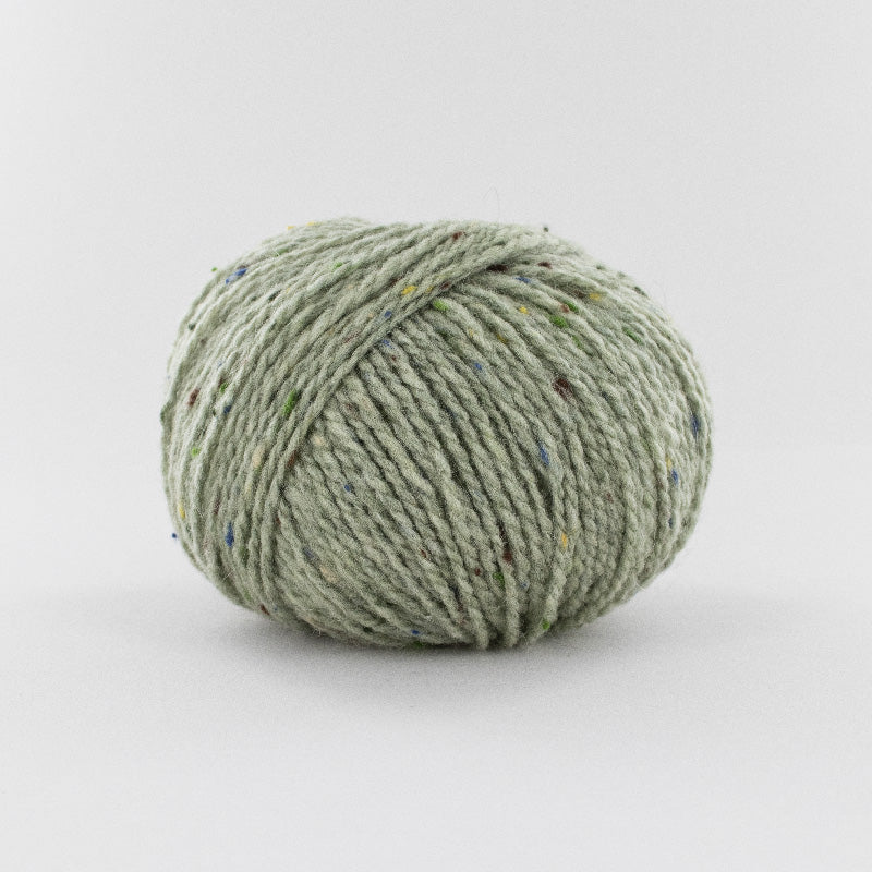 SUPER TWEED 12 Salbei Grün