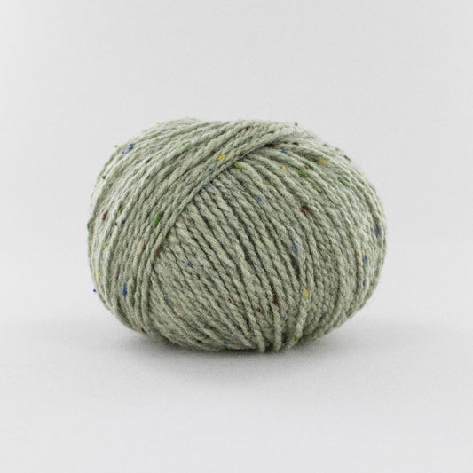 SUPER TWEED 12 Salbei Grün